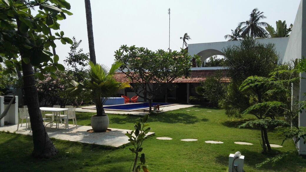 Villa Anna Pondy Пондичери Екстериор снимка